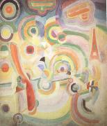 Delaunay, Robert Homage to Bleriot (nn03) painting